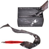 Black Tattoo Clip Cord Sleeve/Cover