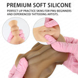 3D Lip Blush Practice Skins – Triple Lip Design (Light, Medium & Dark Tones)