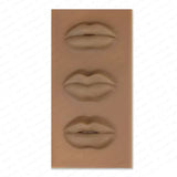 3D Lip Blush Practice Skins – Triple Lip Design (Light, Medium & Dark Tones)