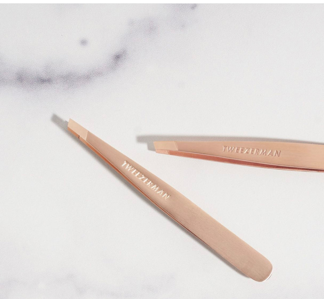 tweezerman tweezers rose gold