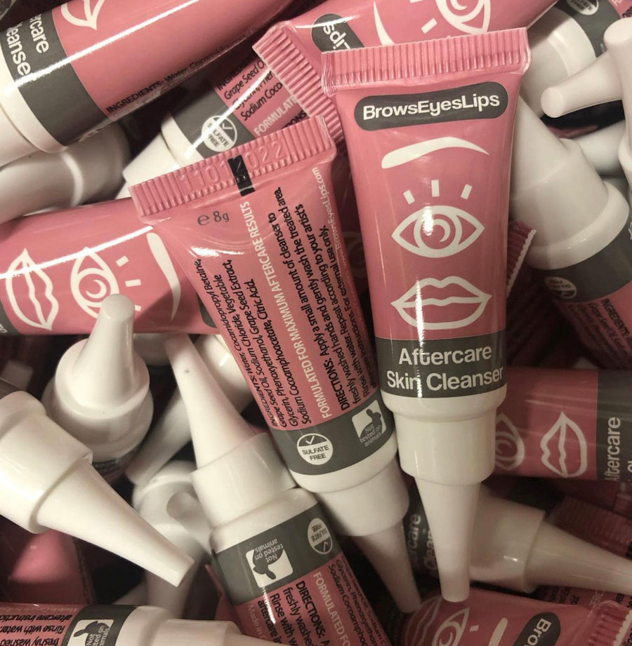 Brows Eyes Lips Aftercare Skin Cleanser 25 pack