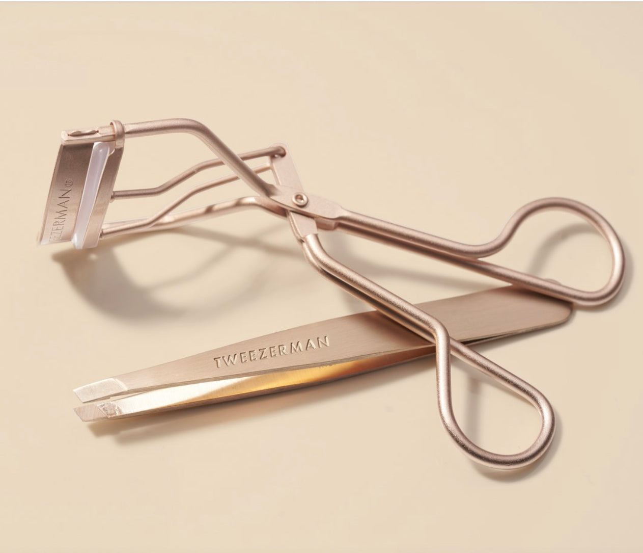 tweezerman tweezers rose gold