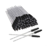 Glittery Black Disposable Mascara Wands (50 pack)