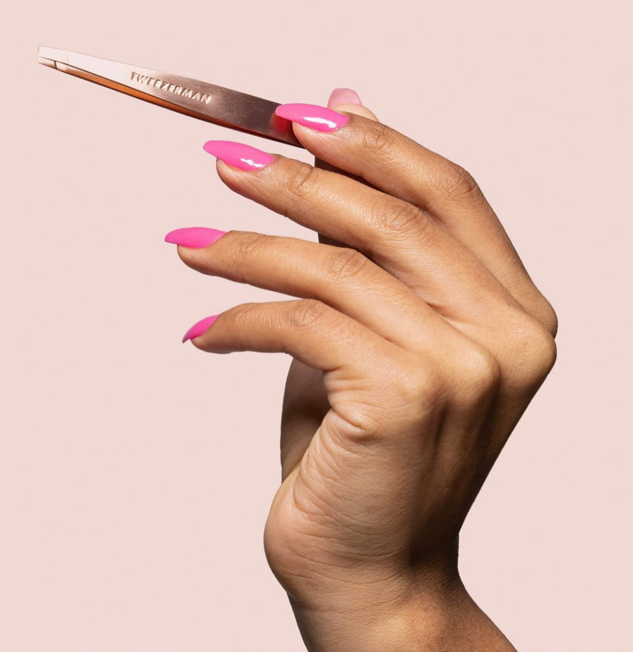 tweezerman tweezers rose gold