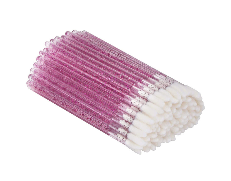 Glittery Pink Disposable Applicators (50 pack)