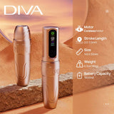Popu Diva Wireless PMU Machine Adjustable Stroke - Golden