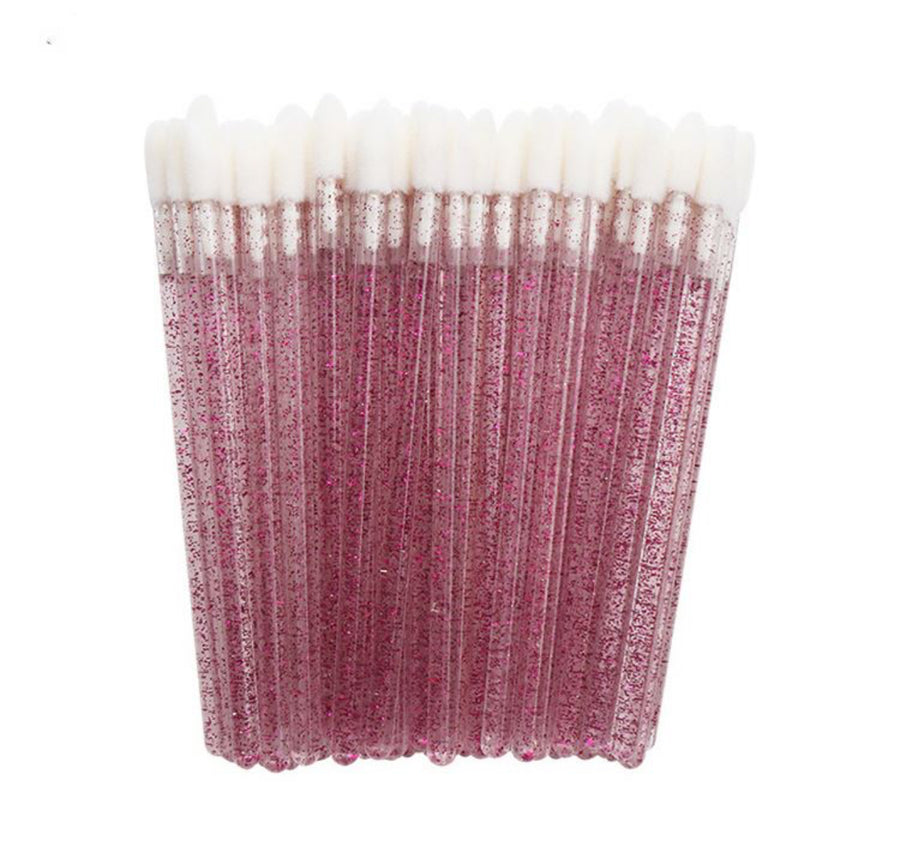 Glittery Pink Disposable Applicators (50 pack)