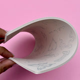 Fine Line Tattoo Practice Skins – 3mm Thick Laser-Printed Silicone Double-sided