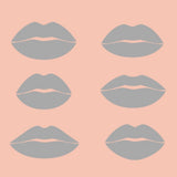 Lips Silicone Practice Mat