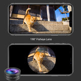 APEXEL Professional Macro Photography Lens for Smartphone, Macro Lenses for iPhone & Samsung