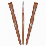The Biggie + Twiggy Brow Brush Trio