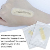 Silicone Eyebrow Practice Transfer Sticker