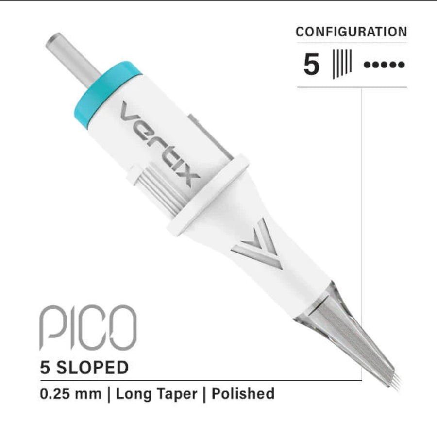 Vertix Pico 5 Slopped 0.25mm Long Taper (20 pcs)