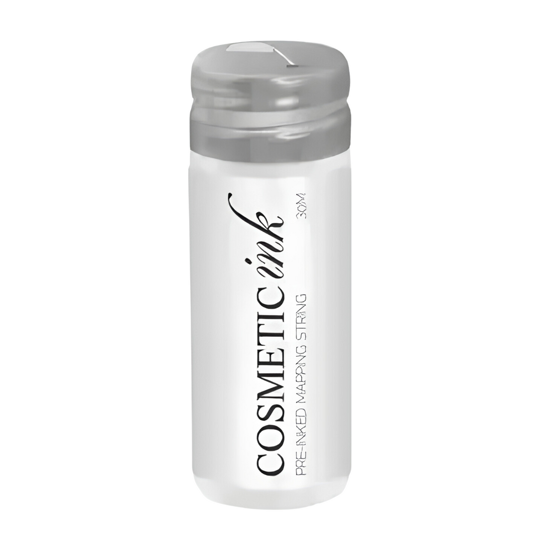 White PMU Pre-Inked Mapping String – Cosmetic Ink