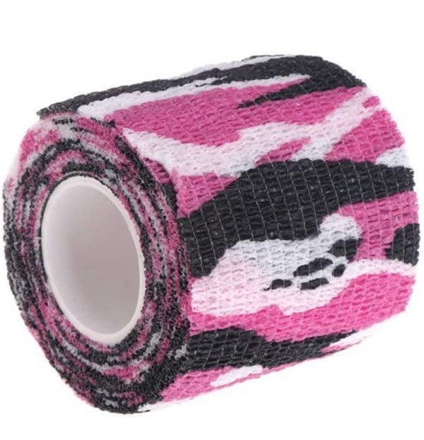 Pink Cameo Grip Tape