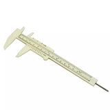 White Eyebrow Measurement Caliper