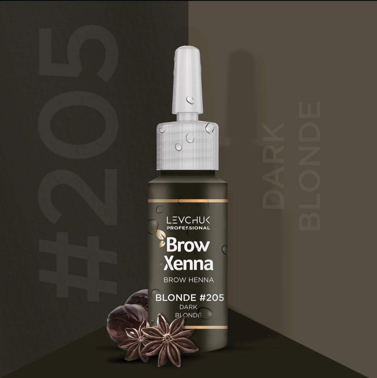 BrowXenna® - #205 Dark Blonde (10ml vial)