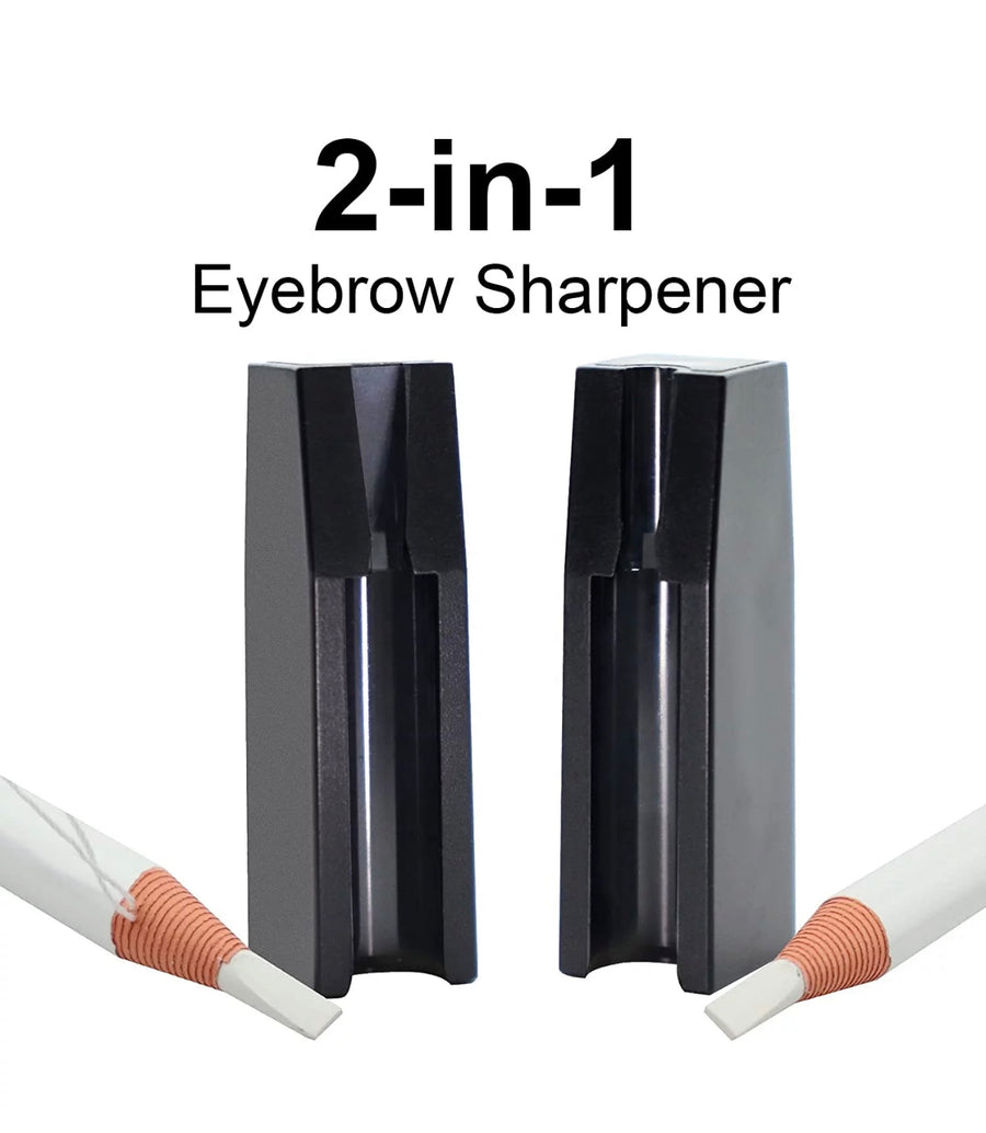 Eyebrow Peel Off Pencil 2 in 1 Sharpener for PMU Mapping Pencils
