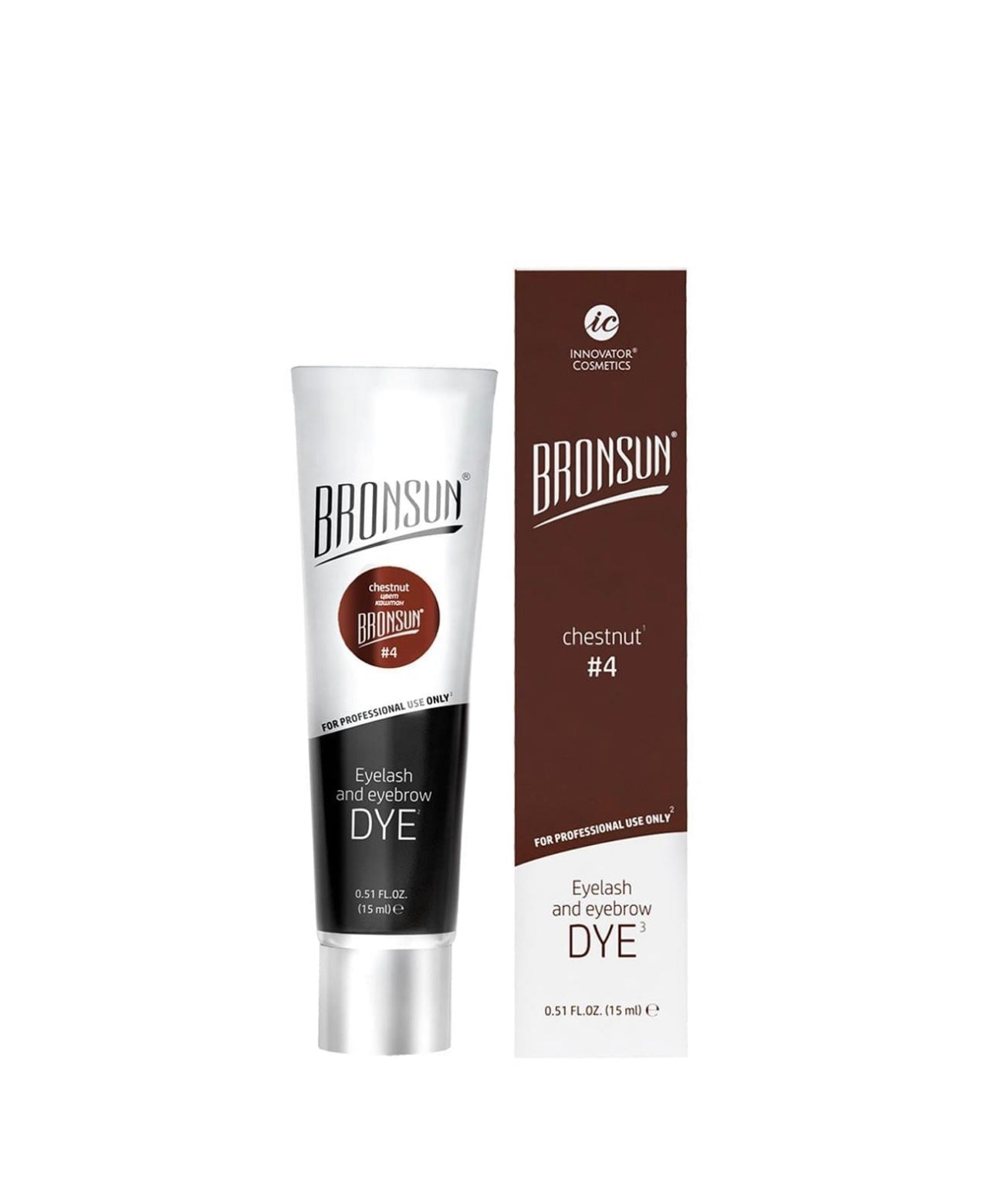 bronus eyelash and eyebrow dye chestnut