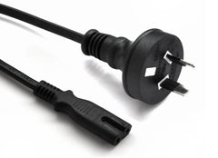 Plug to IEC-C7 Figure 8 Power Cable - 2m